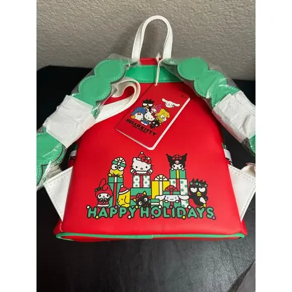 Loungefly Sanrio Hello Kitty Friends Christmas Winter Wonderland Mini Backpack - Picture 4 of 5